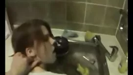 BLONDE women burning ...